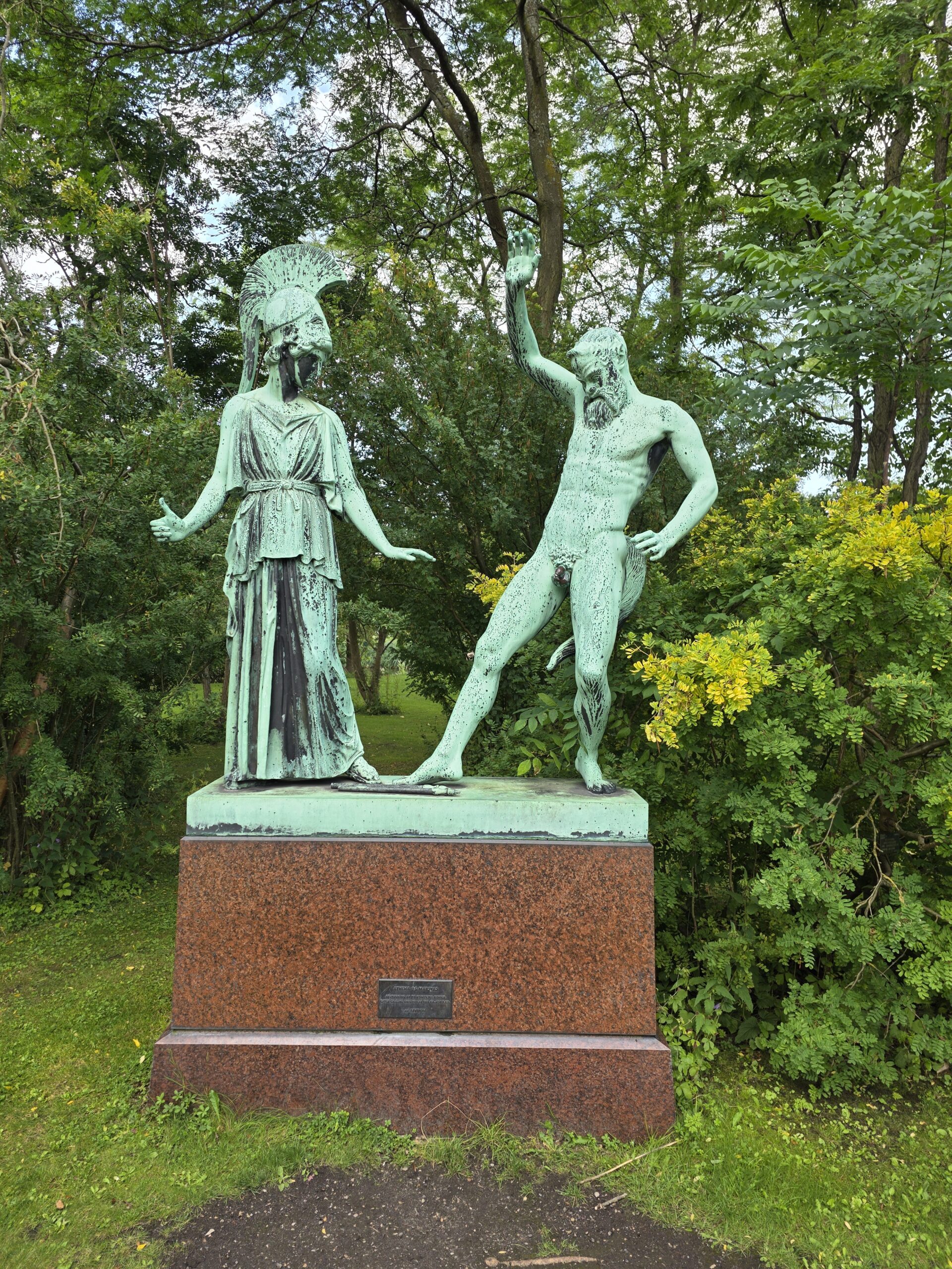 Athena og Marsyas